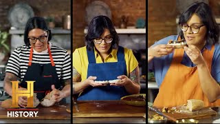 WATCH THIS VIKING FEAST | Ancient Recipes With Sohla | #Shorts | History