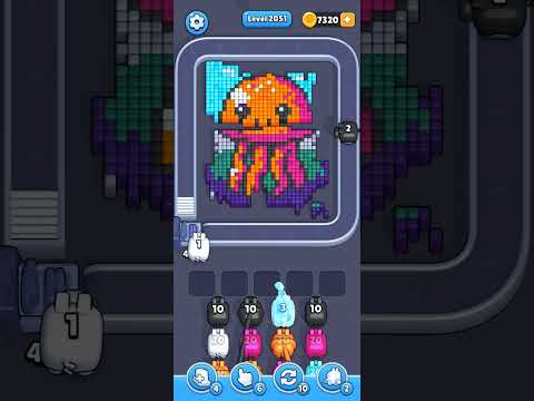 Pixel Flow Level 2051 Walkthrough