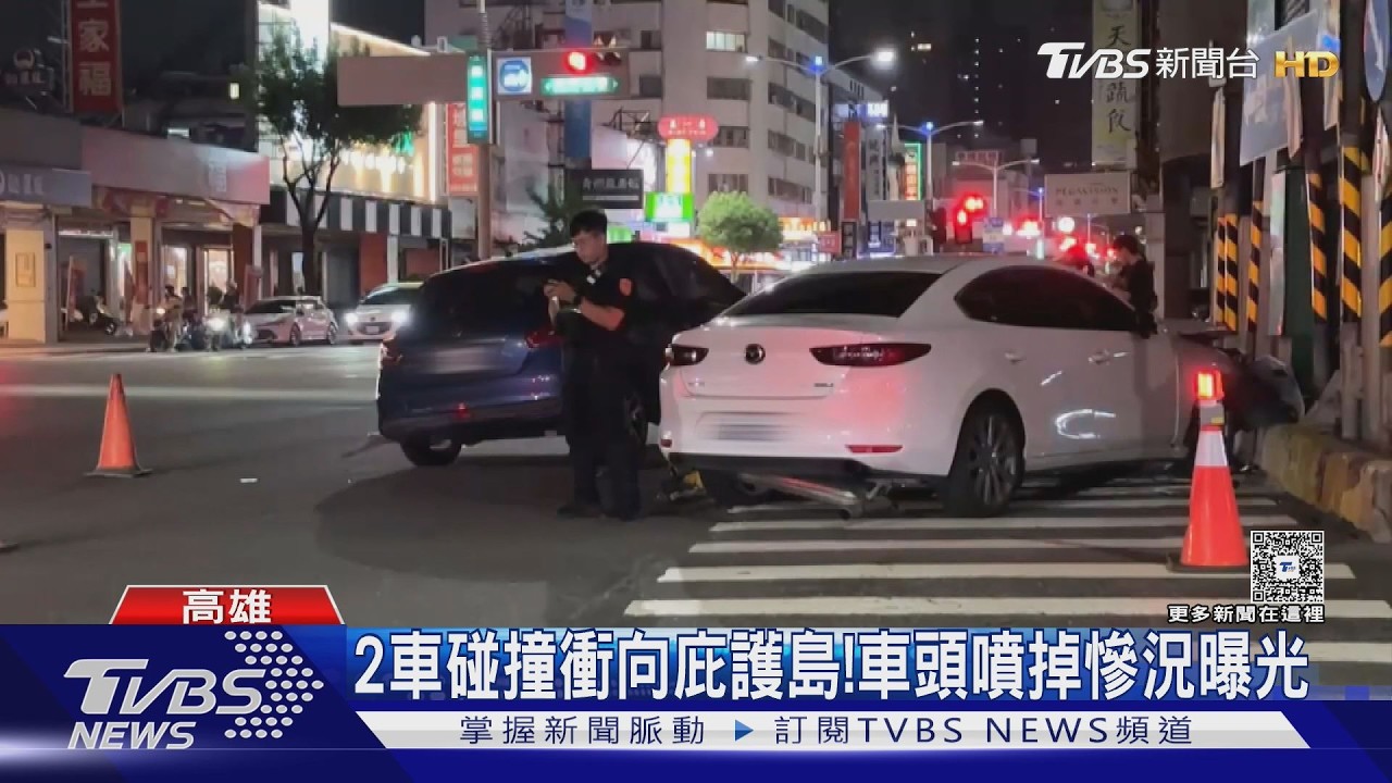 影音/左營三寶女駕駛左轉未禮讓!猛撞直行車 害母胸肺挫傷