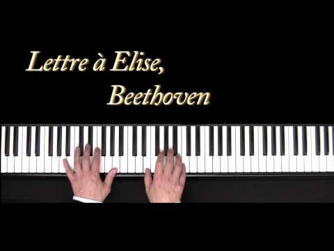 Lettre à Elise - Beethoven - piano - Für Elise