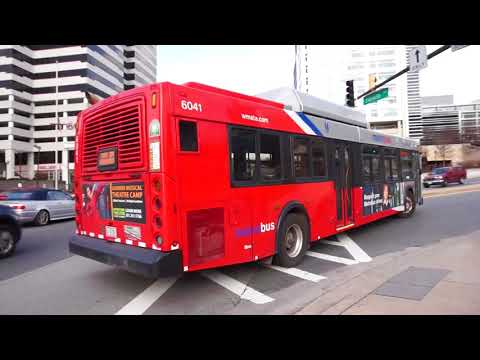WMATA Metrobus 2006 New Flyer DE40LFR #6041 On Route Z6