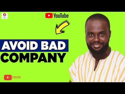 AVOID BAD COMPANY BY BRO LUTHER AFAWUAH