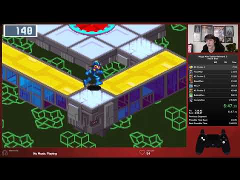 Mega Man Battle Network 3 - Any% Blue Speedrun in 2:48:47