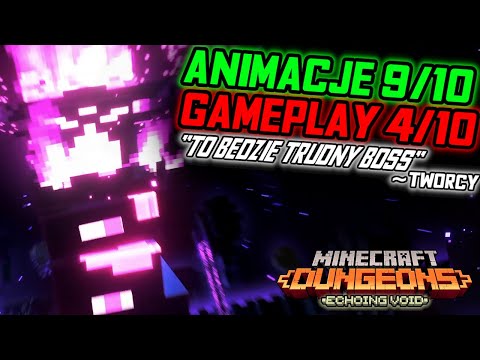 VENGEFUL HEART OF THE ENDER - Boring boss with cool animations [Minecraft Dungeons][Echoing Void]