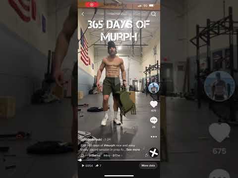 300 days of MURPH body transformation (kind of). Just how my body has changed over 300 days
