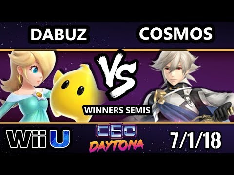 CEO 2018 Smash 4 - GRV | Dabuz (Rosalina) Vs. Cosmos (Corrin) Wii U - Winners Semis