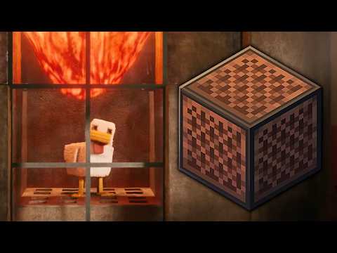 Steve's Lava Chicken - A Minecraft Movie Note Block Cover