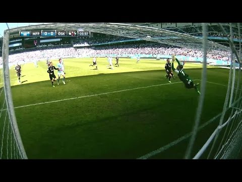 Cibicki volleyskjuter i ribban - TV4 Sport