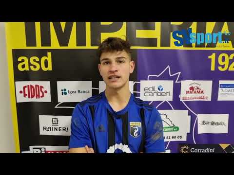 Imperia. La dedica di Lorenzo Cassata dopo la vittoria nel derby: "Alla mia famiglia e alla città"