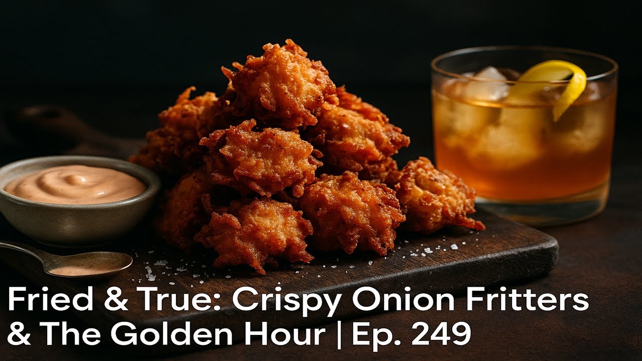 Fried & True: Crispy Onion Fritters & The Golden Hour
