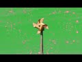 Windmill Start Spinning Animation Making Flowers Emily Jester Green Screen
