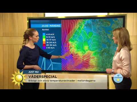 Så blir vädret i mellandagarna! - Nyhetsmorgon (TV4)