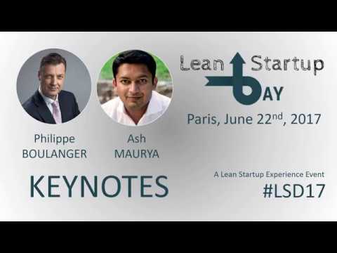 Keynotes Philippe Boulanger and Ash Maurya
