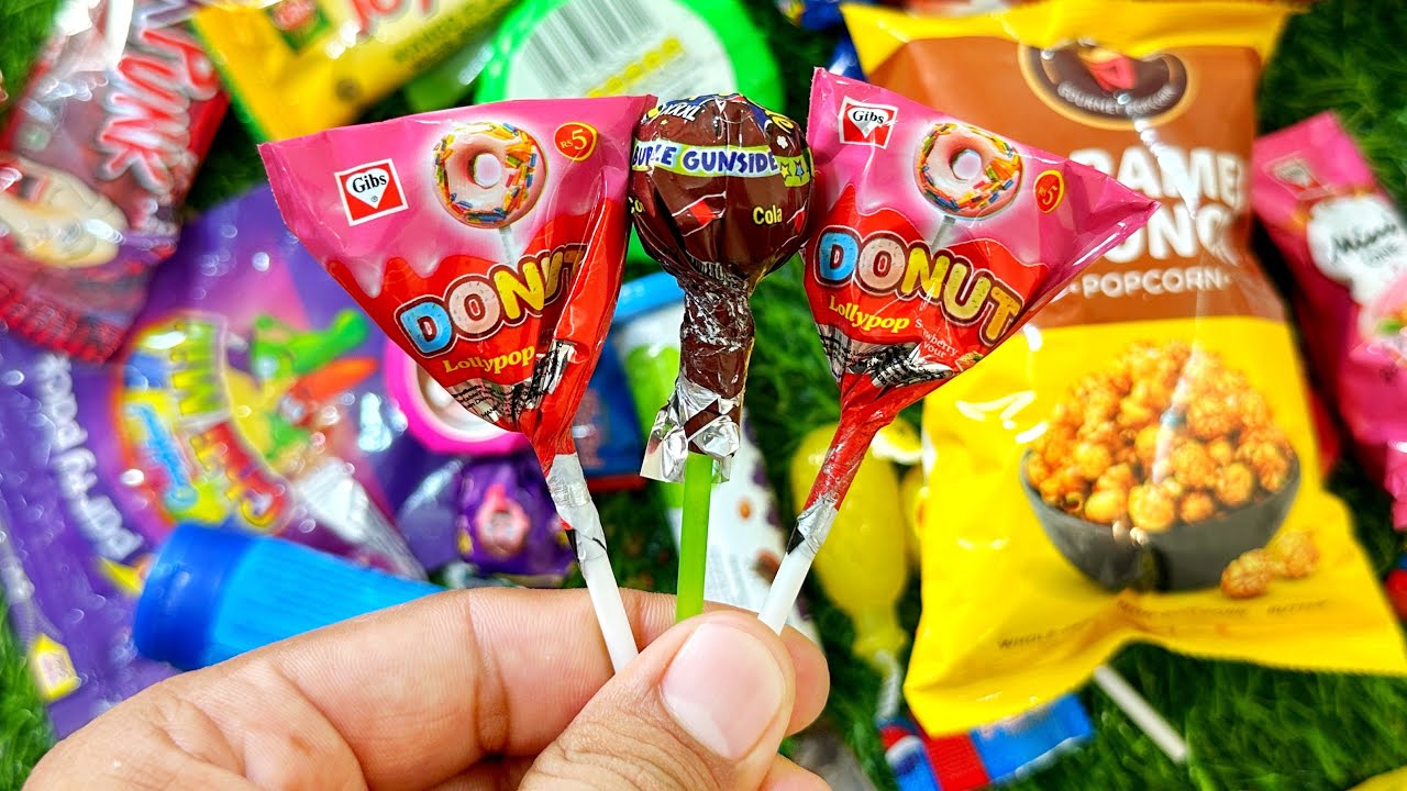 Big POP | Cute Rainbow Candies ,Chocolates and Lollipops Unpacking | ASMR