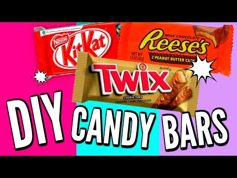 DIY CANDY BARS! DIY Valentines Day Gifts & Treats Video