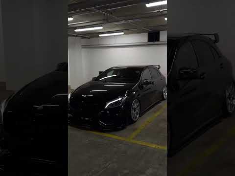 Mercedes AMG A45 on Rotiform ZMO #Shorts