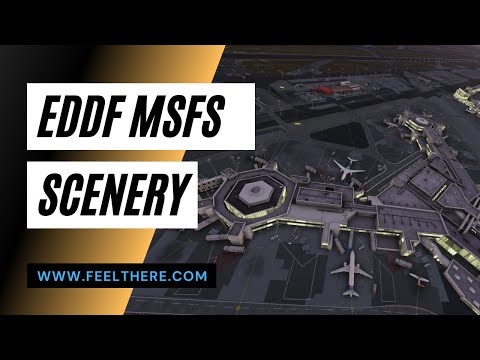[EDDF] - Frankfurt Airport Scenery trailer for MSFS by FeelThere