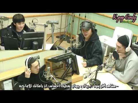 (Arabic sub) kiss the radio 161102 DJ lee HongGi