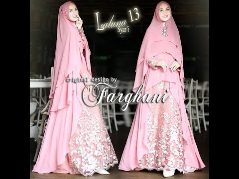 Model Baju Gamis Terbaru 2018 2019 Syari Elegan Cantik Diatifasya