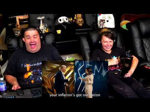 Donald Trump vs Kamala Harris. Epic Rap Battles of History - @ERB | RENEGADES REACT