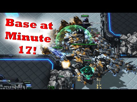 Is Engineer the fastest when basing ? Kerrigan Survival /  Starcraft 2 arcade
