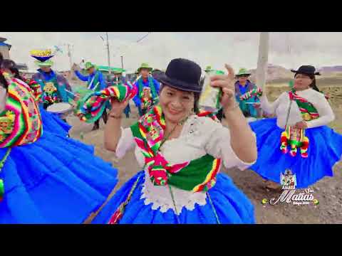 Davis y Sylvia Bailando con tarkada gran union totora de Oruro Bolivia en Isluga Chile 𝑫𝑯𝑨𝑷𝑺𝒕𝒗