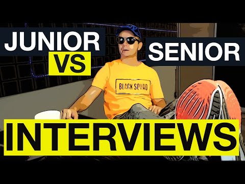 JUNIOR vs SENIOR Software Engineer INTERVIEW