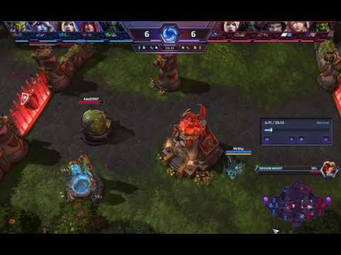 Heroes of the Storm - Abathur+Valeera VS Abathur