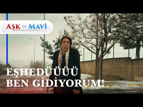 Hasibe'ye araba çarptı! - Aşk ve Mavi 20. Bölüm
