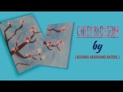 Cherry Blossom | Bushra Arjumand Batool | FLOWER series #2