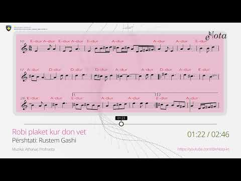 Robi plaket kur don vet me nota