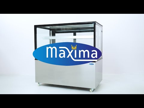 Maxima Gastro Kühlvitrine - 400 l - 122 cm