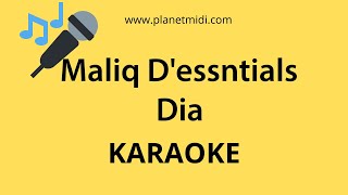 Maliq D&#39;essntials - Dia  (karaoke Instrumental)