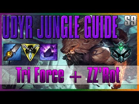 League of Legends Patch 8.24b: Season 9 Turret Plating Guide - How To Play Udyr Guide (Udyr Jungle)