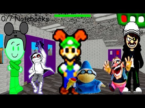 FNaF Luigi Fan's Basics Remastered (Baldi's MOD)