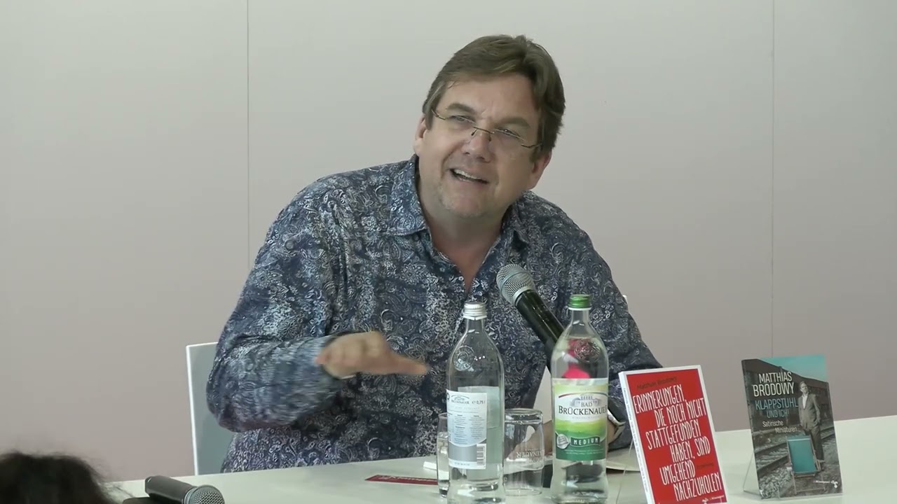 Matthias Brodowy - Erinnerungen, die noch nicht stattgefunden haben, sind umgehend nachzuholen (zu Klampen)