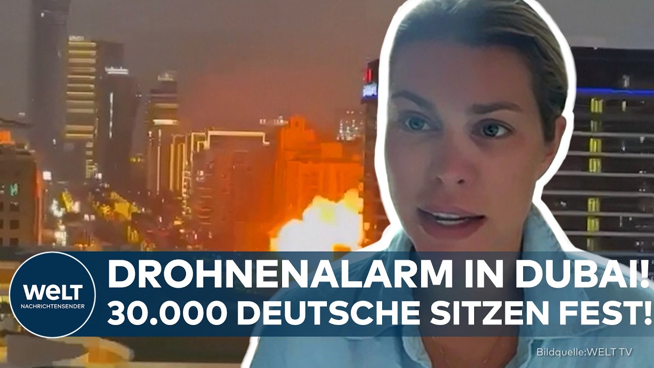 DUBAI: "Wir sind alle angespannt!" – Drohnenangriffe des Iran sorgen für Alarm!