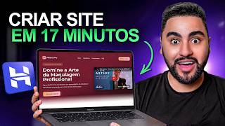 COMO CRIAR UM SITE EM 17 MINUTOS com IA - Passo a Passo Completo 2026 (Site Profissional)
