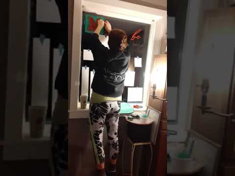 Chalking Backwards? Yes Please!