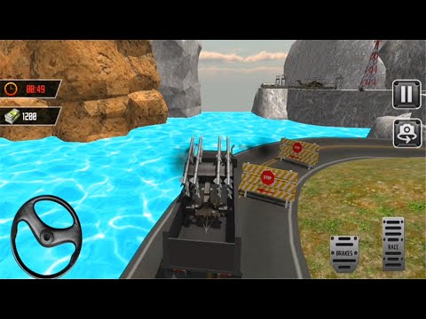 US Army Cargo Transport Truck Driving Simulator - Offroad Military Truck -Android GamePlay