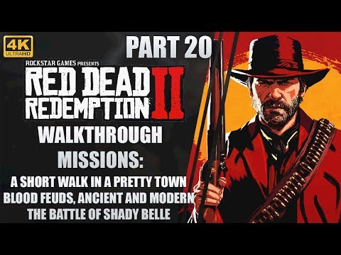 Red Dead Redemption 2 | Gameplay Walkthrough | Part 20 | Chapter 3 "A Quick Exit" | CenterStrain01