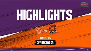 Match Highlights: Dabang Delhi K.C. vs Puneri Paltan | December 3 | vivo Pro Kabaddi