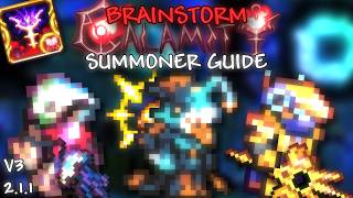 Calamity BRAINSTORM UPDATE Summoner Class Progression Guide (Version 2.1.1+)