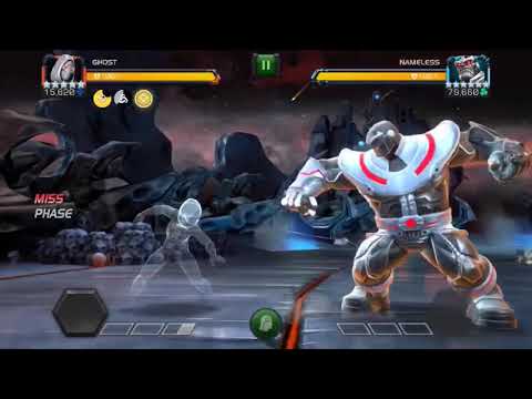 MCOC Ghost/Hulk Ragnarok vs Nameless Thanos
