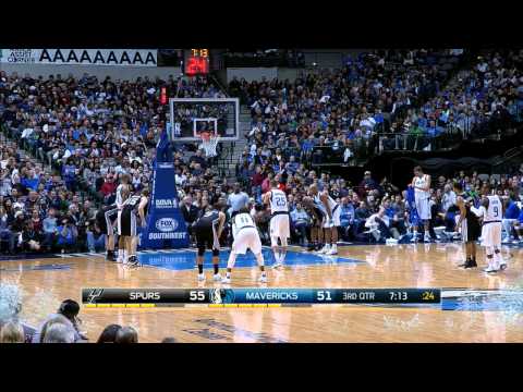 Chandler Parsons Highlights Spurs vs. Mavericks 12.20.2014 - 16 Points, 11 Rebounds