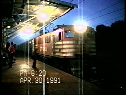 TREM CHEGANDO DE SÃO PAULO EM  IBIRAREMA EM 1.991  FITA 6   HD 2 A 33 HD 6 A 21  HD 9 A 162