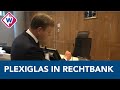 Plexiglas en looplijnen: Haagse rechtbank gaat weer open - OMROEP WEST