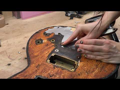 Restoring a Burned Gibson Les Paul – Bringing It Back to Life. Part 3
