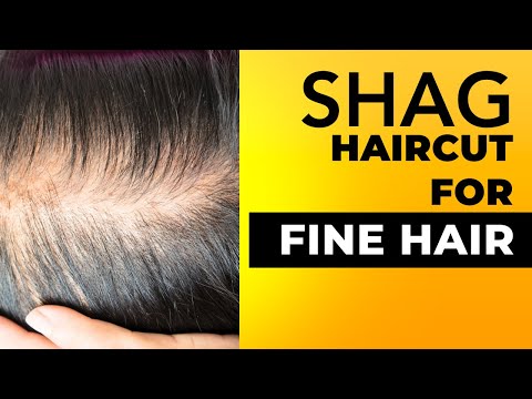 Transform Your Fine Hair with a Stunning Shag Cut