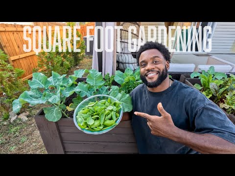 My Square Foot Gardening Journey + Fresh TROUT Dinner // Joy Chasers Ep. 10